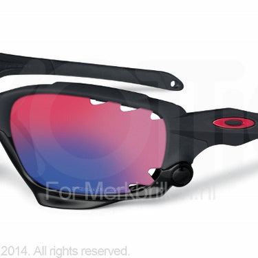 Oakley Zonnebril OO9171 Matte black ink oo red polari/ blk irid vented