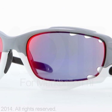 Oakley Zonnebril OO9171 Polished fog + red irid vtd & black iridvtd
