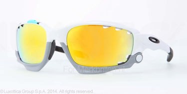 Oakley Zonnebril OO9171 Polished white fire iridium vented &blkirdvtd