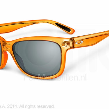 Oakley Zonnebril OO9179 Neon orange black iridium
