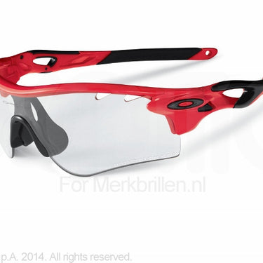 Oakley Zonnebril OO9181 Rood-Zwart