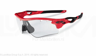 Oakley Zonnebril OO9181 Rood-Zwart