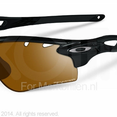 Oakley Zonnebril OO9181 Polished black bronze polarized vented