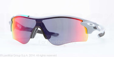 Oakley Zonnebril OO9181 Polished fog + red iridium & black iridium