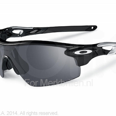 Oakley Zonnebril OO9182 Polished black black iridium
