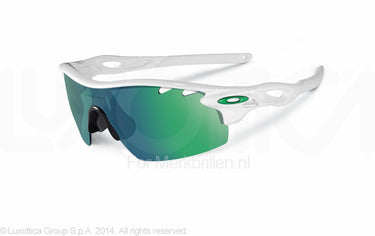 Oakley Zonnebril OO9182 Polished white jade iridium vented