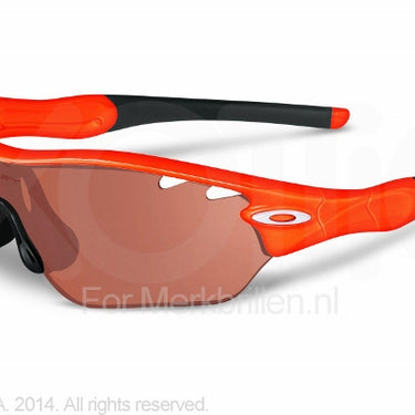 Oakley Zonnebril OO9184 Orange flare vr28 black iridium