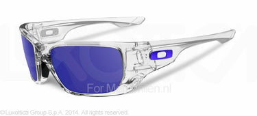 Oakley Zonnebril OO9194 Polished clear violet iridium & black iridium