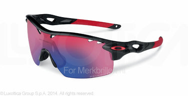 Oakley Zonnebril OO9196 919602 Zwart, rood-Iridium