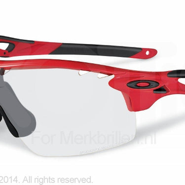 Oakley Zonnebril OO9196 Zwart, rood-Iridium