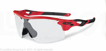 Oakley Zonnebril OO9196 Zwart, rood-Iridium