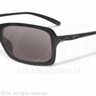 Oakley Zonnebril OO9203 Polished black oo grey polarized