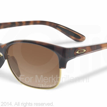 Oakley Zonnebril OO9204 Tortoise brown gradient polarized