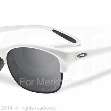Oakley Zonnebril OO9204 Arctic black iridium polarized