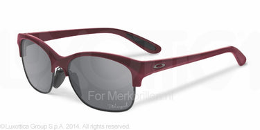 Oakley Zonnebril OO9204 Scarlet grey polarized
