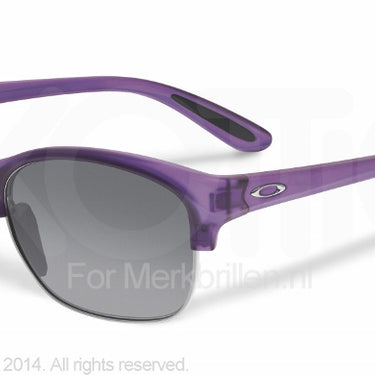 Oakley Zonnebril OO9204 Frosted purple orchid black grey gradient