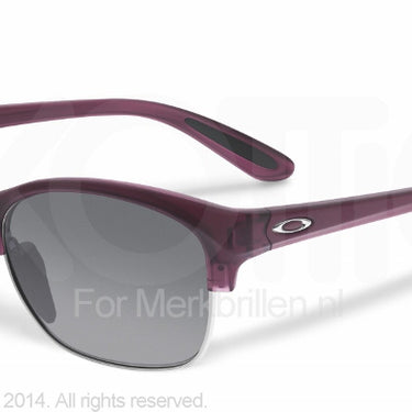 Oakley Zonnebril OO9204 Frosted pink tulip black grey gradient