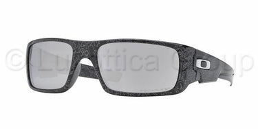Oakley zonnebril OO9239 Zwart zilver history tex gepolariseerd