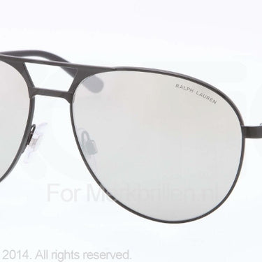 Polo Zonnebril PH3083 Matte black light grey mirror silver