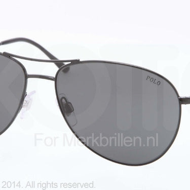 Polo Zonnebril PH3084 Shiny black gray