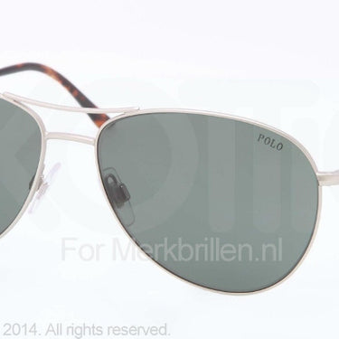 Polo Zonnebril PH3084 Matte silver gray green