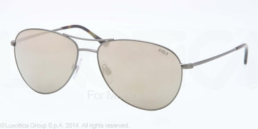 Polo Zonnebril PH3084 Matte green light brown mirror gold