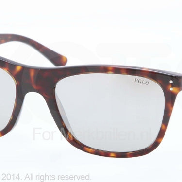 Polo Zonnebril PH4071 Dark havana grey mirror silver