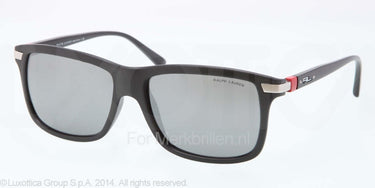 Polo Zonnebril PH4084 Matte black grey silver mirror