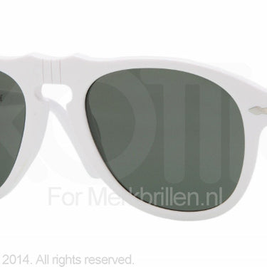 Persol Zonnebril PO0649 White crystal green