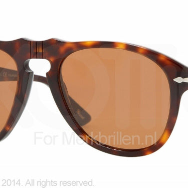 Persol Zonnebril PO0649 Havana crystal photo polar orange