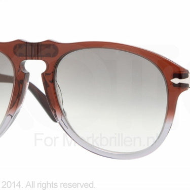 Persol Zonnebril PO0649 Brown red grad. smoke crystal gray gradient