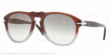 Persol Zonnebril PO0649 Brown red grad. smoke crystal gray gradient