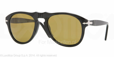 Persol Zonnebril PO0649 Black cr.photo polar yellow/green