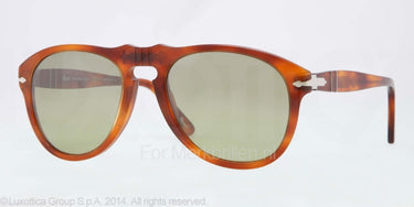 Persol Zonnebril PO0649 Terra di siena photo polar green