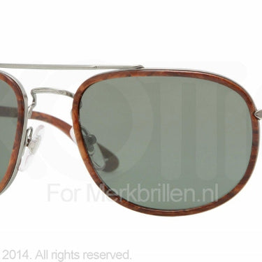 Persol Zonnebril PO2409S Gunmetal-Groen