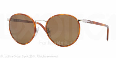 Persol Zonnebril PO2422SJ Zilver-Bruin