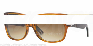 Persol Zonnebril PO2953S Dark honey crystal brown gradient