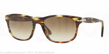 Persol Zonnebril PO2989S Green striped brown crystal brown gradient