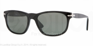 Persol Zonnebril PO2989S Black crystal green polarized