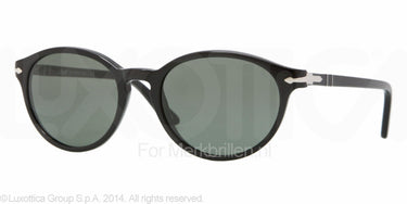Persol Zonnebril PO3015S 95/31 Zwart-Groen
