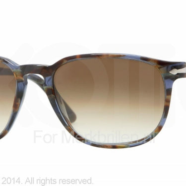 Persol Zonnebril PO3019S Blauw-Bruin