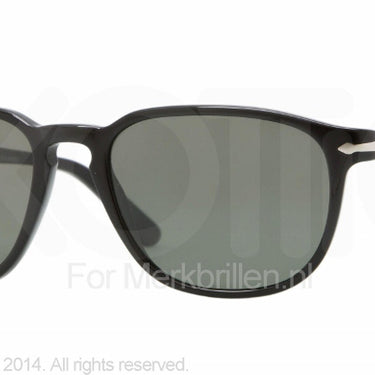 Persol Zonnebril PO3019S Zwart-Groen
