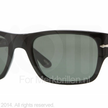 Persol Zonnebril PO3021S 95/31 Zwart-Groen