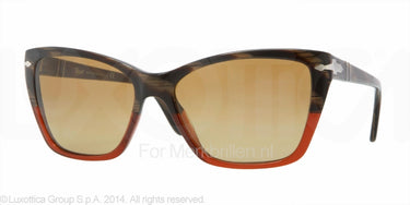 Persol Zonnebril PO3023S Rood-Bruin