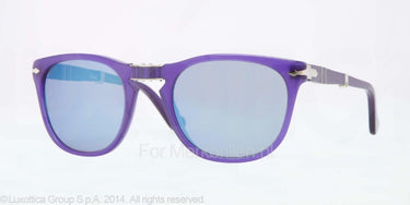 Persol Zonnebril PO3028S Blue curocao brown mirror blue