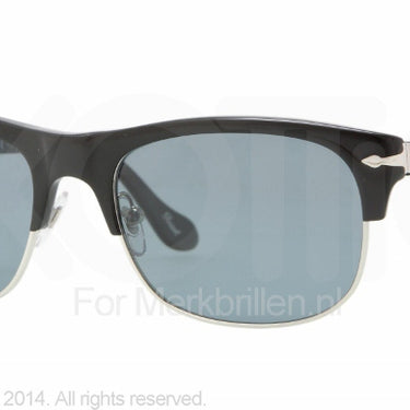 Persol Zonnebril PO3034S Zwart-Blauw