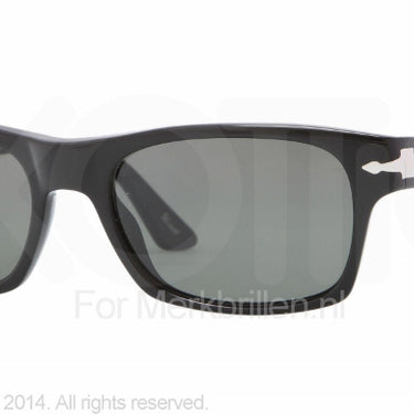 Persol Zonnebril PO3037S Zwart-Groen
