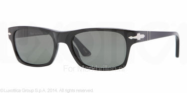 Persol Zonnebril PO3037S Zwart-Groen