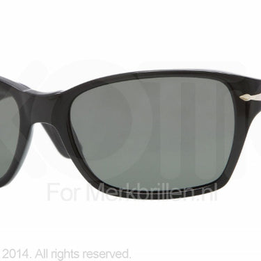 Persol Zonnebril PO3040S Zwart-Groen