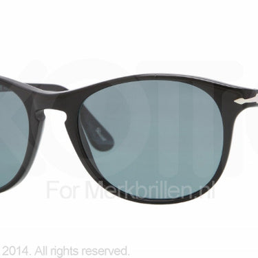 Persol Zonnebril PO3042S Zwart-Blauw